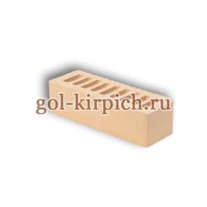 Кирпич лицевой: «ЕВРО», поверхность гладкая (250 х 85 х 65). соломенный
